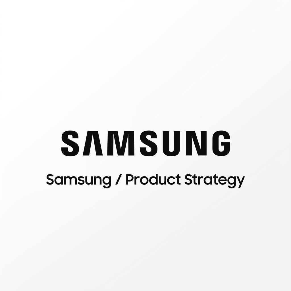 Samsung Product Strategy